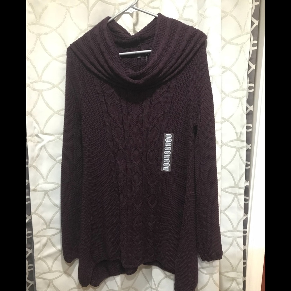 Oversized Cowl Neck Sweater